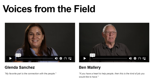 Voices from the Field